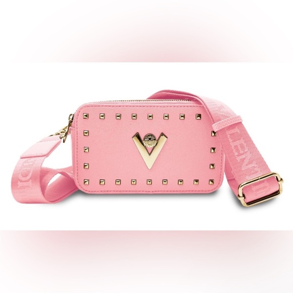 Valentino Orlandi Handbags - 💕👛NWT Valentino Orlandi Baby Pink Camera Bag w/ Guitar Strap👛💕